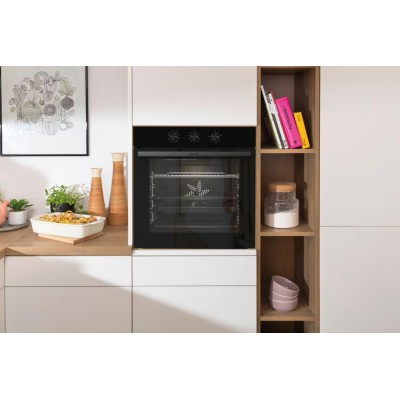 Духова шафа Gorenje електрична, 77л, A+, чорний (BO6727E03BG)