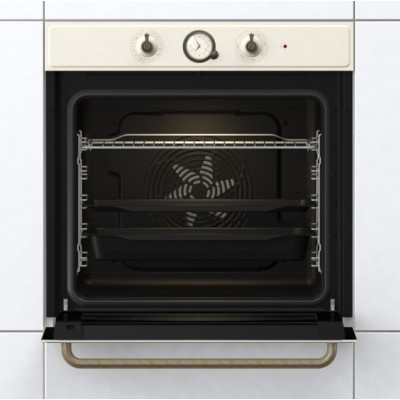 Духова шафа Gorenje електрична, 77л, A+, шампань (BOS67371CLI)