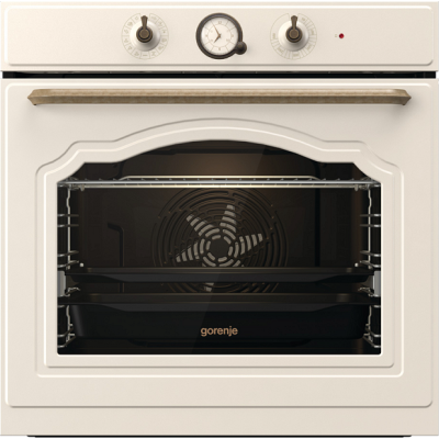 Духова шафа Gorenje електрична, 77л, A+, шампань (BOS67372CLI)