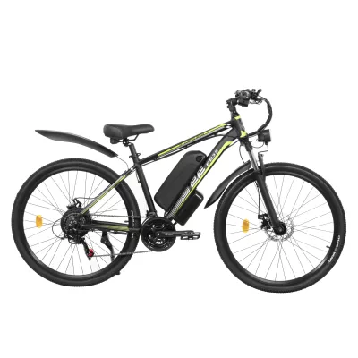 Електровелосипед 2E EB35 27,5", зелено-чорний