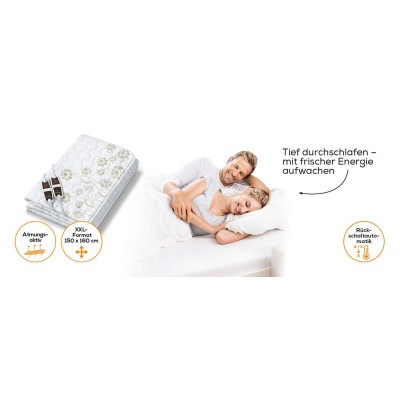 Електропростирадло Beurer, від мережі, 150х160см, 60+60Вт, 4 режими, роздільне налаштування зон обігріву, фліс, білий (UB_68)