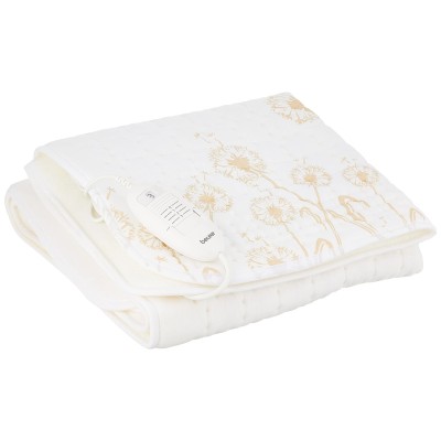 Електропростирадло Beurer, від мережі, 150х80см, 60Вт, 3 режими, бавовна, фліс, білий (UB_33)