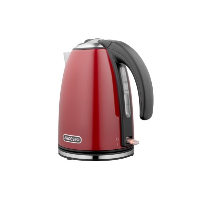 Електрочайник Ardesto 1.7л, Strix, метал, червоний глянець (EKL-F340R)