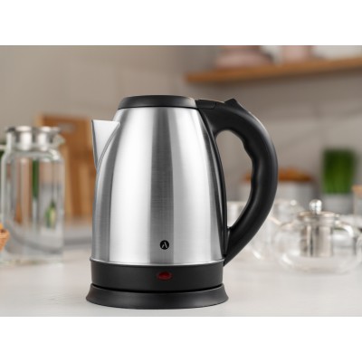 Електрочайник Ardesto 1.8л, метал, сріблястий (EKL-T30)