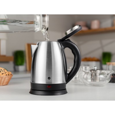 Електрочайник Ardesto 1.8л, метал, сріблястий (EKL-T30)