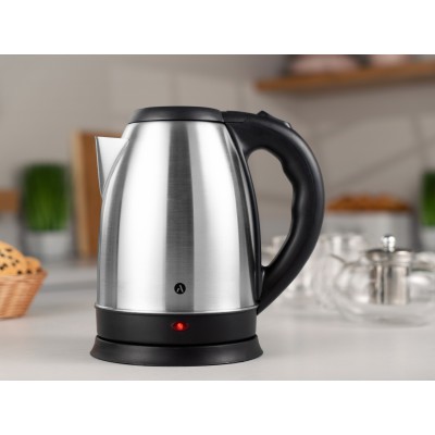 Електрочайник Ardesto 1.8л, метал, сріблястий (EKL-T30)