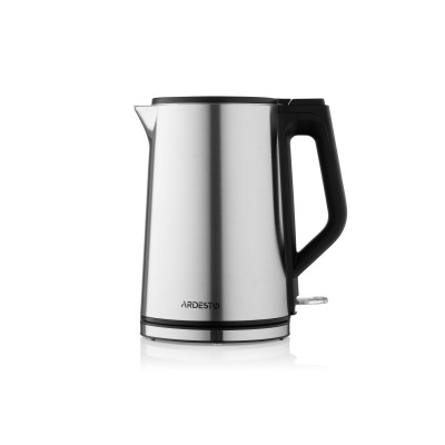 Електрочайник Ardesto Steel Collection 1.5л, подвійні стінки, сріблястий (EKL-X51) Електрочайник Ardesto Steel Collection 1.5л, подвійні стінки, сріблястий (EKL-X51)
