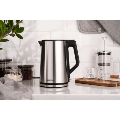 Електрочайник Ardesto Steel Collection 1.5л, подвійні стінки, сріблястий (EKL-X51) Електрочайник Ardesto Steel Collection 1.5л, подвійні стінки, сріблястий (EKL-X51)