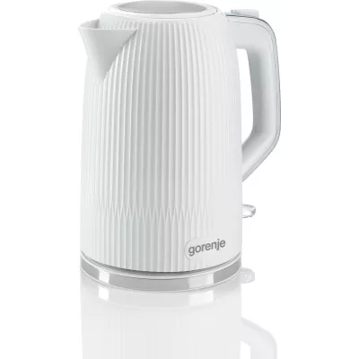 Електрочайник Gorenje 1.7л, Strix-контроль, білий матовий (K17DPW)