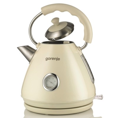 Електрочайник Gorenje 1.7л, пластик, бежевий (K17CLI)
