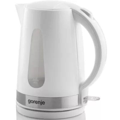 Електрочайник Gorenje 1.7л, пластик, білий (K17WE)