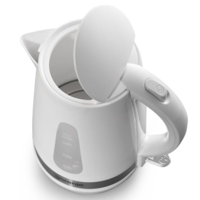 Електрочайник Gorenje 1.7л, пластик, білий (K17WE)