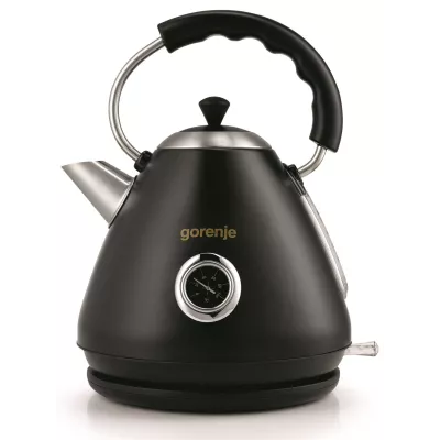 Електрочайник Gorenje 1.7л, пластик, чорний (K17CLBK)