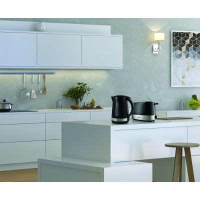 Електрочайник Gorenje, 1,7л, пластик, чорний (K17BK)