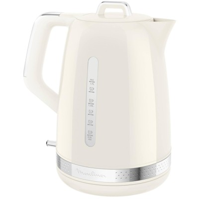 Електрочайник Moulinex Soleil 1.7л, Strix, пластик, бежевий (BY320A10)