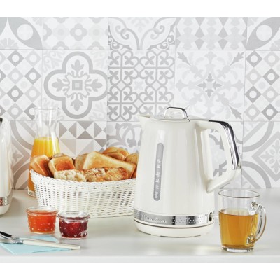 Електрочайник Moulinex Soleil 1.7л, Strix, пластик, бежевий (BY320A10)