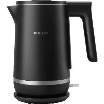Електрочайник Philips Double Walled Kettle, 1.7л, Strix, з подвійними стінками, чорний (HD9395/90)