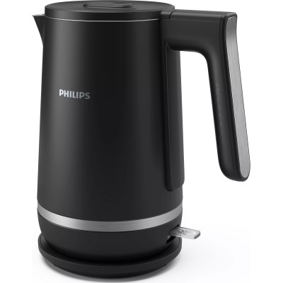 Електрочайник Philips Double Walled Kettle, 1.7л, Strix, з подвійними стінками, чорний (HD9395/90)