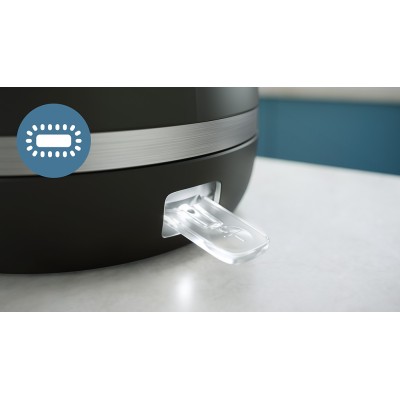 Електрочайник Philips Double Walled Kettle, 1.7л, Strix, з подвійними стінками, чорний (HD9395/90)