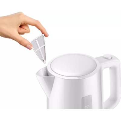 Електрочайник Philips Series 3000 1.7л, пластик, білий (HD9318/00)