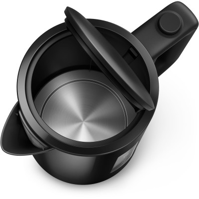 Електрочайник Philips Series 3000 1.7л, пластик, чорний (HD9318/20)