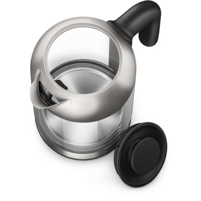 Електрочайник Philips Series 5000 1.7л, скло, чорно-сріблястий (HD9339/80)