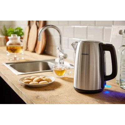 Електрочайник Philips Viva Collection 1.7л, метал (HD9351/90)