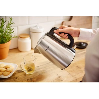 Електрочайник Philips Viva Collection 1.7л, метал (HD9351/90)