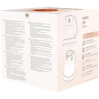 Електрочайник Russell Hobbs Calm, 1.7л, скло, біло-мідний (27450-70)