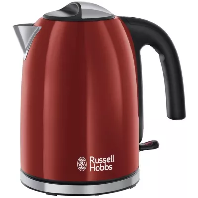 Електрочайник Russell Hobbs Colours Plus 1.7л, метал, червоно-чорний (20412-70)
