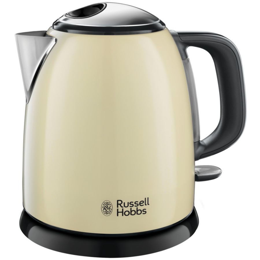 Електрочайник Russell Hobbs Colours Plus Mini 1л, метал, бежево-чорний (24994-70) Електрочайник Russell Hobbs Colours Plus Mini 1л, метал, бежево-чорний (24994-70)