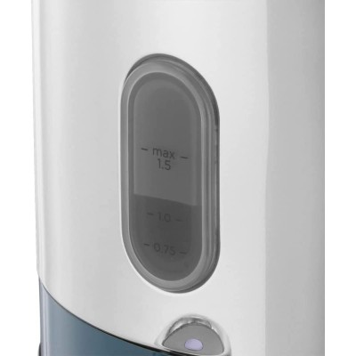 Електрочайник Russell Hobbs Distinctions Black 1.5л, Strix, метал, сріблясто-синій (26421-70)