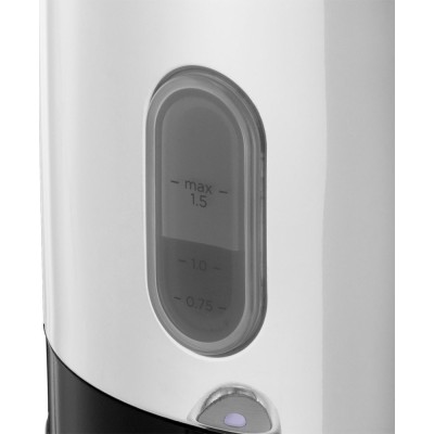 Електрочайник Russell Hobbs Distinctions Ocean 1.5л, Strix, метал, сріблясто-чорний (26420-70)