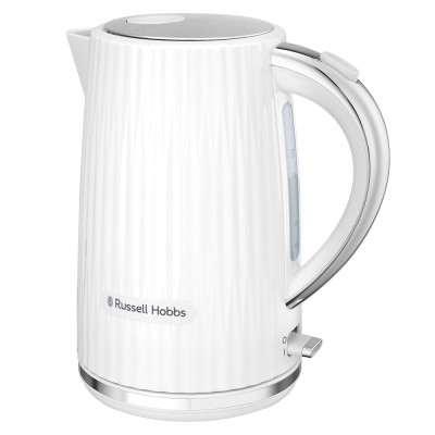 Електрочайник Russell Hobbs Eden, 1.7л, нержавіюча сталь, пластик, білий (27360-70) Електрочайник Russell Hobbs Eden, 1.7л, нержавіюча сталь, пластик, білий (27360-70)