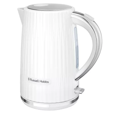 Електрочайник Russell Hobbs Eden, 1.7л, нержавіюча сталь, пластик, білий (27360-70)