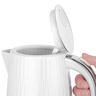 Електрочайник Russell Hobbs Eden, 1.7л, нержавіюча сталь, пластик, білий (27360-70) Електрочайник Russell Hobbs Eden, 1.7л, нержавіюча сталь, пластик, білий (27360-70)