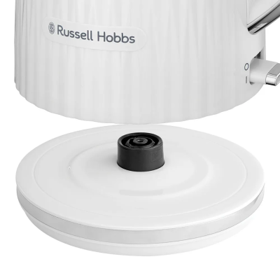 Електрочайник Russell Hobbs Eden, 1.7л, нержавіюча сталь, пластик, білий (27360-70) Електрочайник Russell Hobbs Eden, 1.7л, нержавіюча сталь, пластик, білий (27360-70)