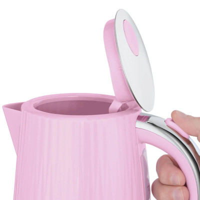 Електрочайник Russell Hobbs Eden, 1.7л, нержавіюча сталь, пластик, малиновий (27362-70) Електрочайник Russell Hobbs Eden, 1.7л, нержавіюча сталь, пластик, малиновий (27362-70)
