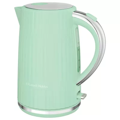 Електрочайник Russell Hobbs Eden, 1.7л, нержавіюча сталь, пластик, фісташковий (27364-70)