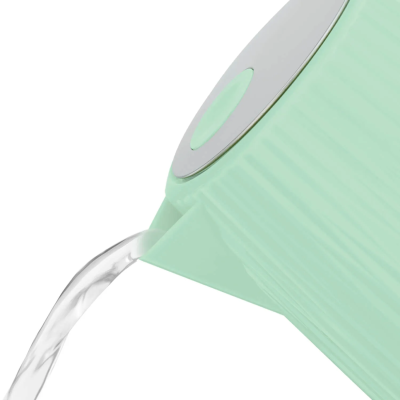 Електрочайник Russell Hobbs Eden, 1.7л, нержавіюча сталь, пластик, фісташковий (27364-70)