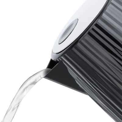 Електрочайник Russell Hobbs Eden, 1.7л, нержавіюча сталь, пластик, чорний (27361-70)