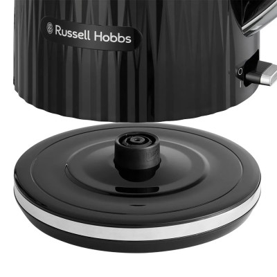 Електрочайник Russell Hobbs Eden, 1.7л, нержавіюча сталь, пластик, чорний (27361-70)
