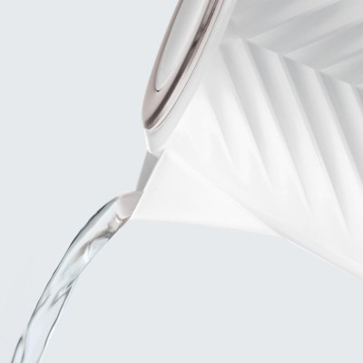 Електрочайник Russell Hobbs Groove White 1.7л, Strix, пластик, білий (26381-70)