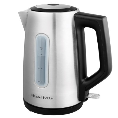 Електрочайник Russell Hobbs Heaton, 1.7л, нержавіюча сталь, сріблясто-чорний (27380-70) Електрочайник Russell Hobbs Heaton, 1.7л, нержавіюча сталь, сріблясто-чорний (27380-70)