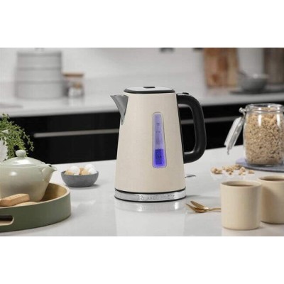 Електрочайник Russell Hobbs Luna Stone, 1.7л, метал, під камінь, бежевий (26960-70)