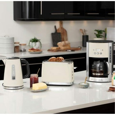 Електрочайник Russell Hobbs Luna Stone, 1.7л, метал, під камінь, бежевий (26960-70)