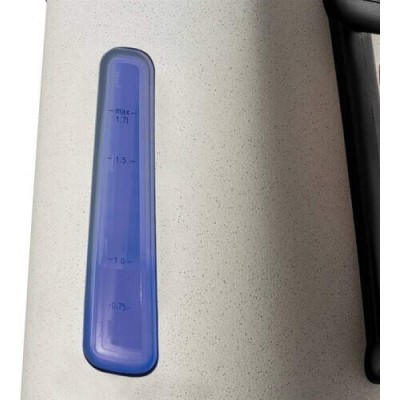 Електрочайник Russell Hobbs Luna Stone, 1.7л, метал, під камінь, бежевий (26960-70)