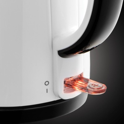 Електрочайник Russell Hobbs My Breakfast 1.7л, пластик, біло-чорний (25070-70)