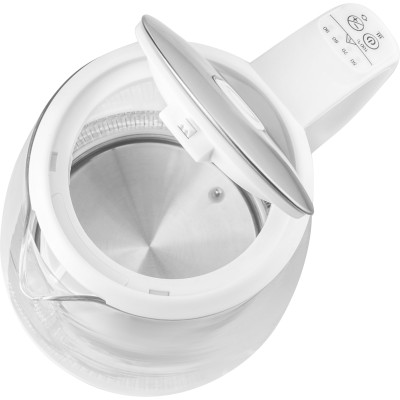 Електрочайник Sencor 2л, Strix, скло, білий (SWK2190WH)