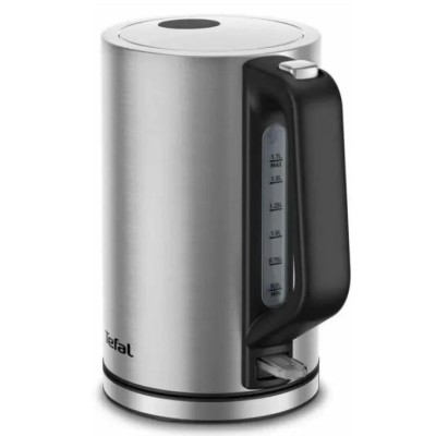 Електрочайник Tefal Bronx Electric 1.7л, нерж. сталь, сірий (KI513D10)